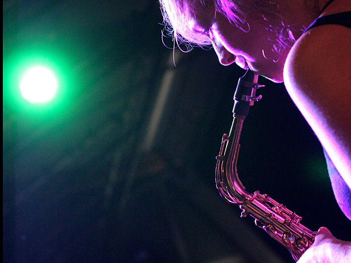 Saxofonist, Anne Baggesen