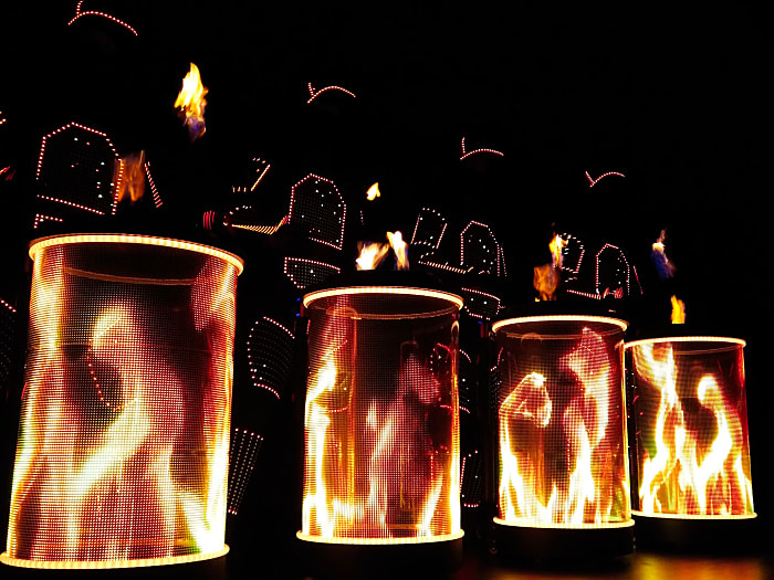 THE BLACKOUTS DRUM (PERCUSSION) SHOW