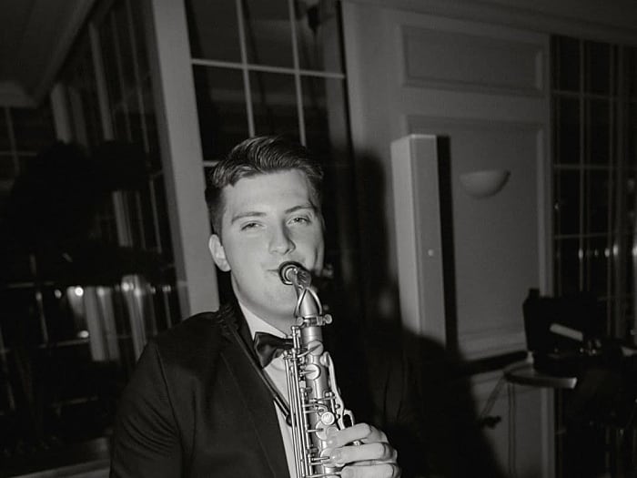 Saxophonist Eduard Lasch