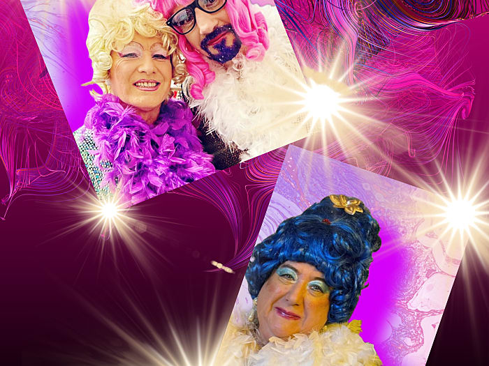 Confetti-die schräge Parodieshow