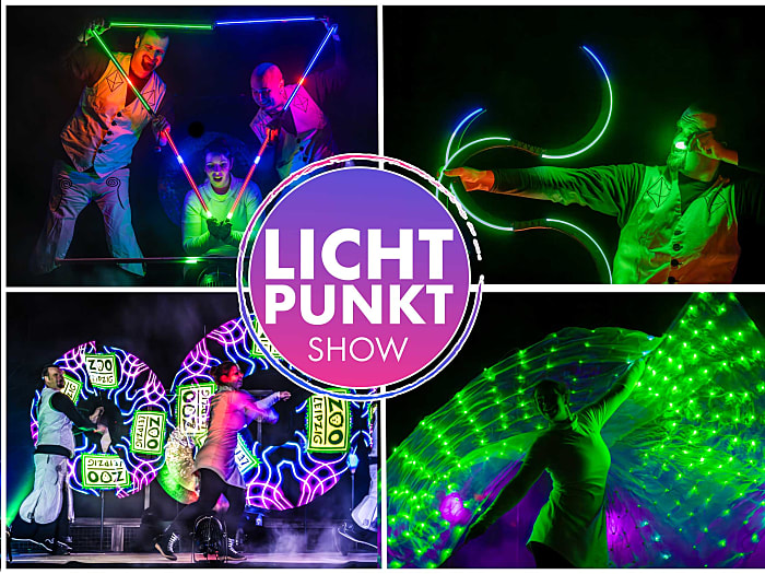 Lichtshow von Licht-Punkt