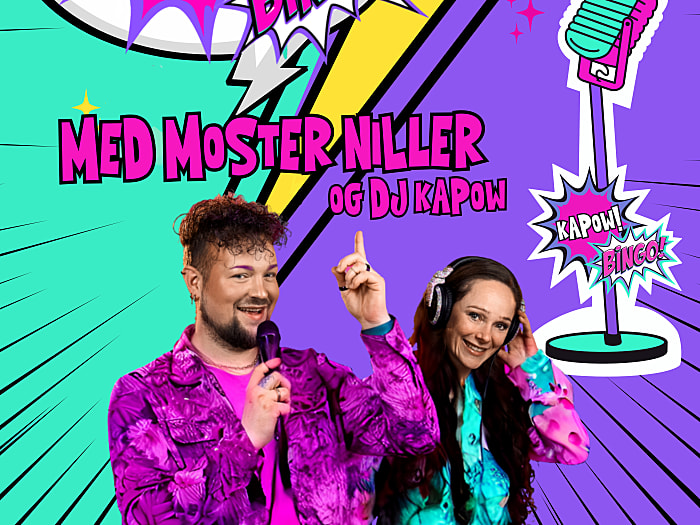 KAPOW! Bingo - med Moster Niller