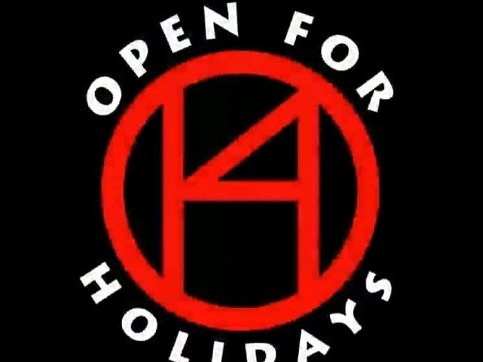 Open For Holidays