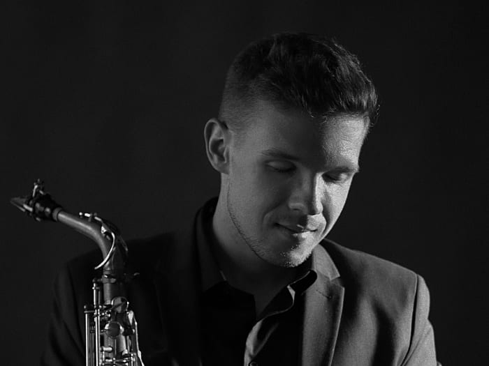 Saxophonist Niklas Müller