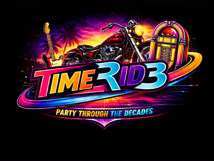 TIMERIDE-Party durch die Jahrzehnte