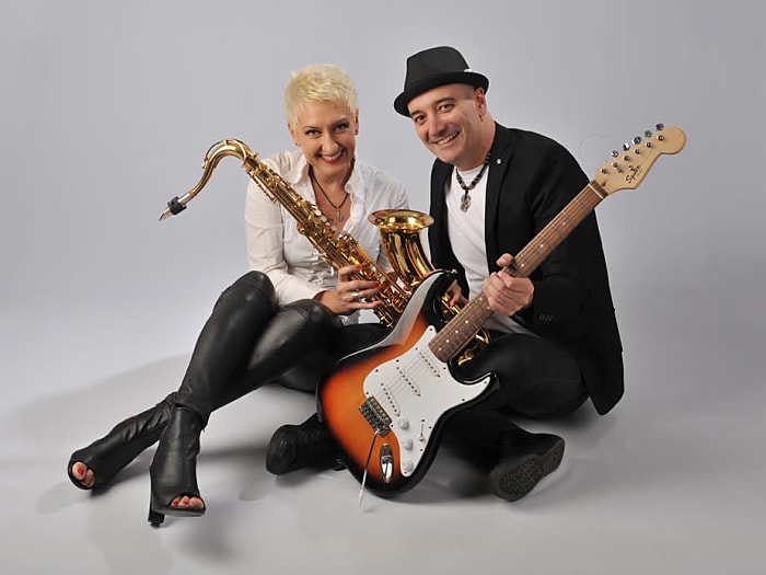 Live-Musik Duo für Hochzeiten & Events | Gesang, Saxophon & Gitarre – Vladi & Rudi