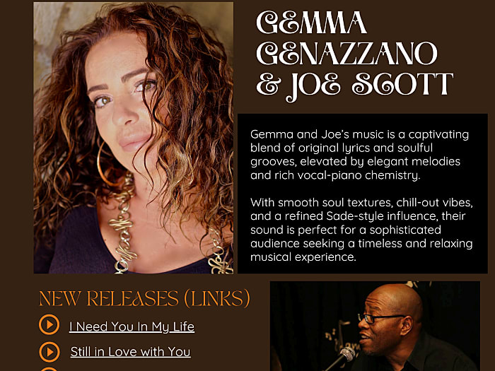 Gemma Genazzano & Joe Scott Smooth Soul Chill Out Music