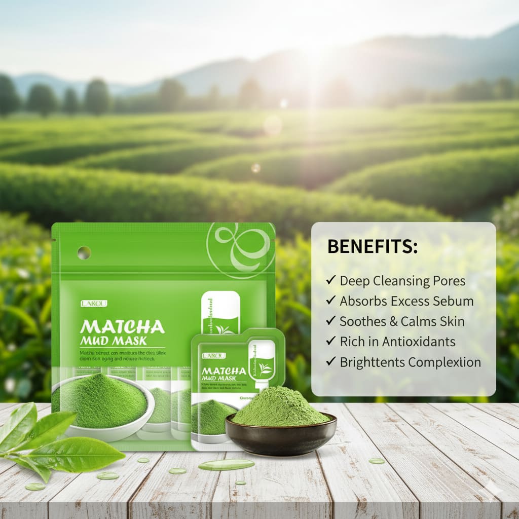 Laikou Matcha Mud Mask