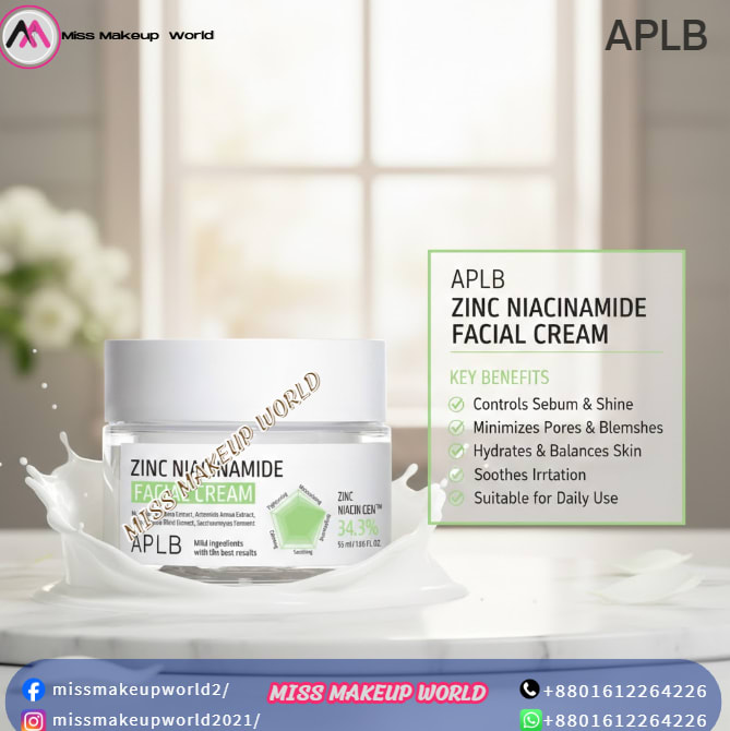 APLB Zinc Niacinamide Facial Cream 
