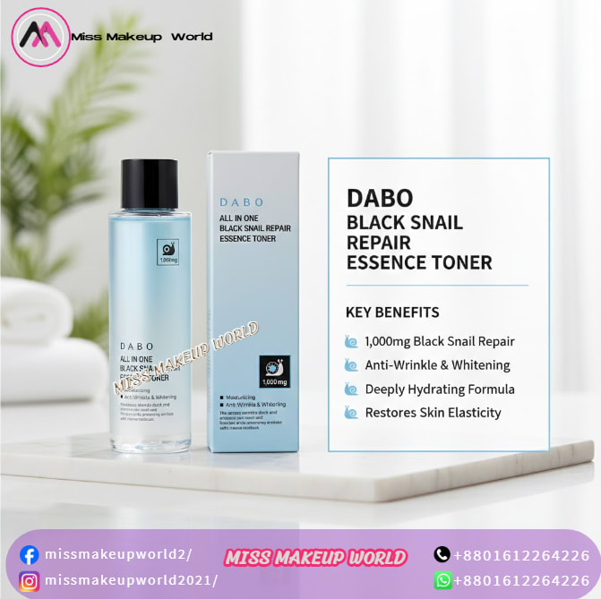Dabo All in One Black Snail Repair Essence Toner