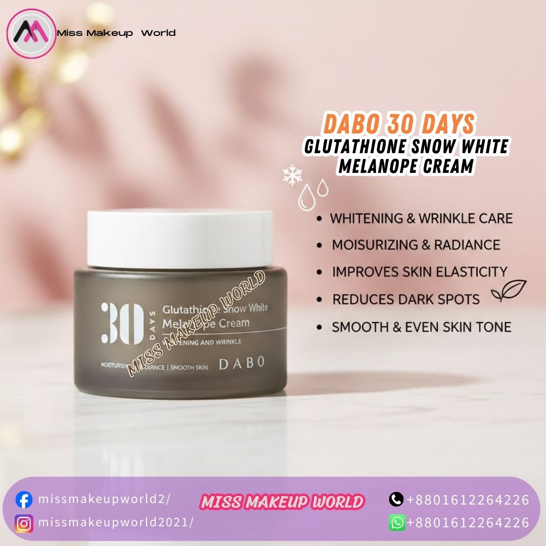 Dabo 30 Days Glutathione Snow White Melanope Cream