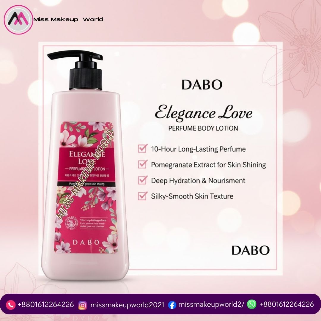 dabo elegance love perfume body lotion - image 2