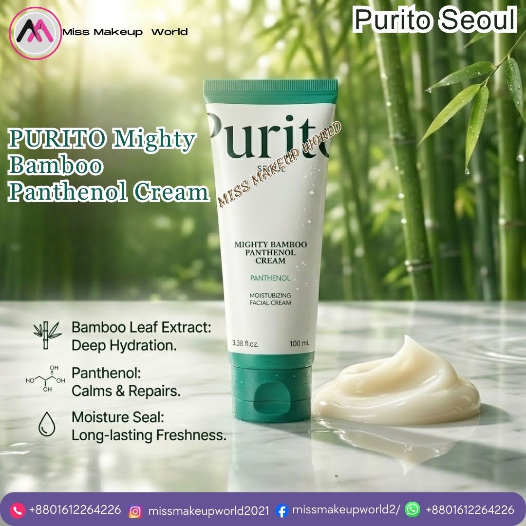 PURITO Mighty Bamboo Panthenol Cream 