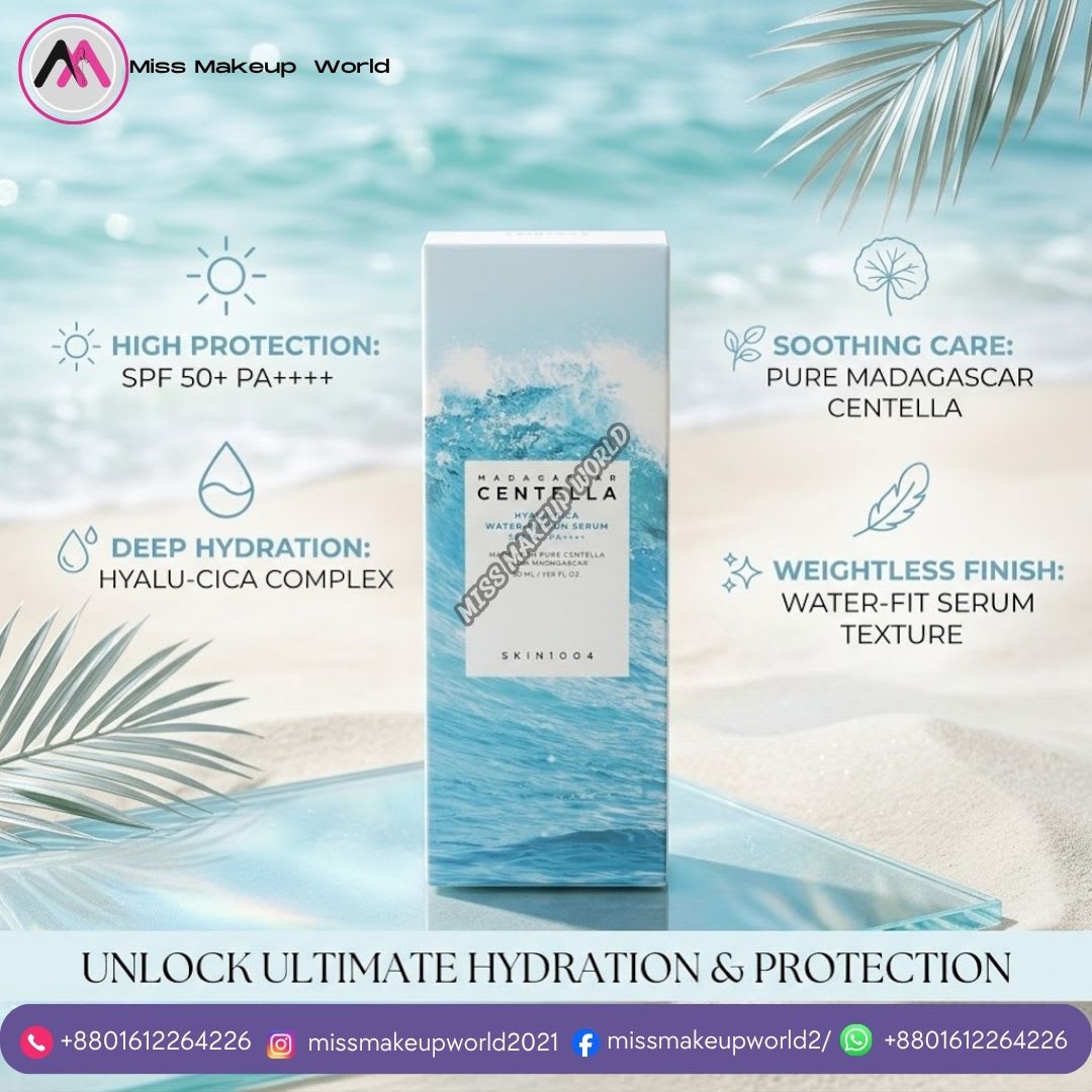 Skin1004 Madagascar Centella Hyalu-Cica Water-Fit Sun Serum SPF50+ PA++++ 15ml