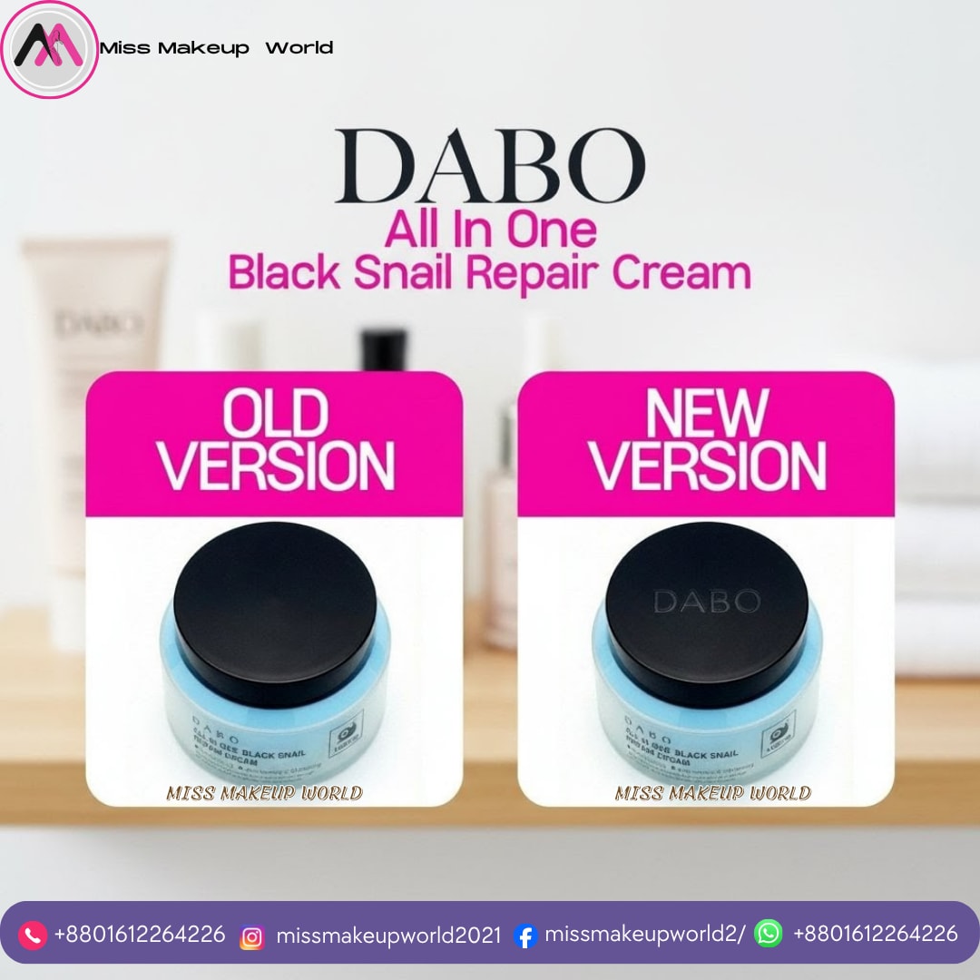 DABO All In One Black Snail Repair Cream for acne scars and anti-aging - Miss Makeup World - image 3