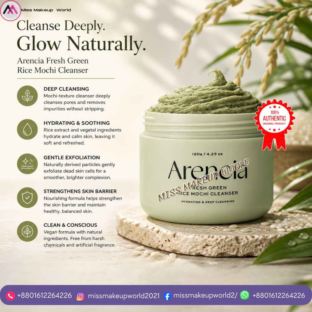 Arencia Fresh Green Rice Mochi Cleanser 120g