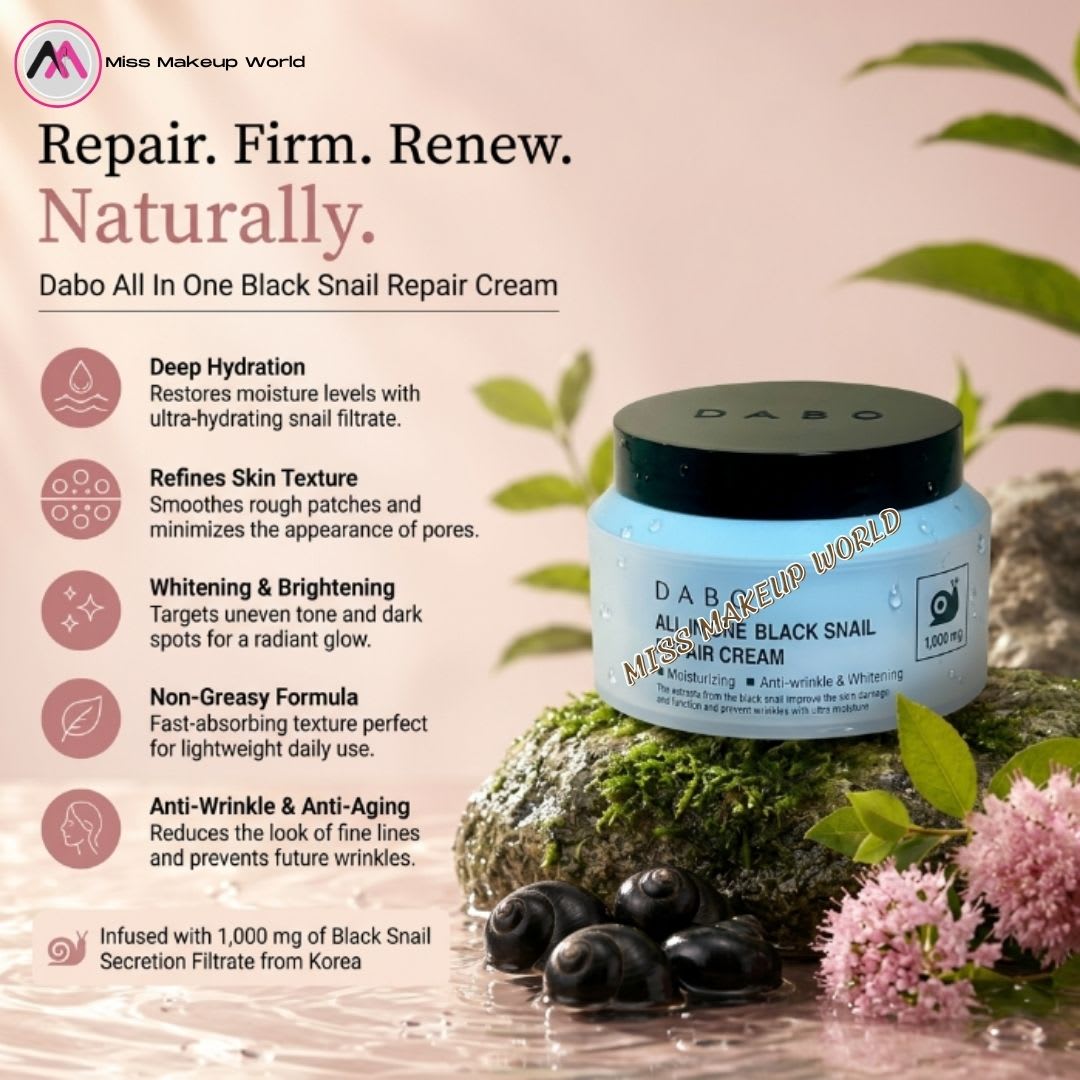 DABO All In One Black Snail Repair Cream