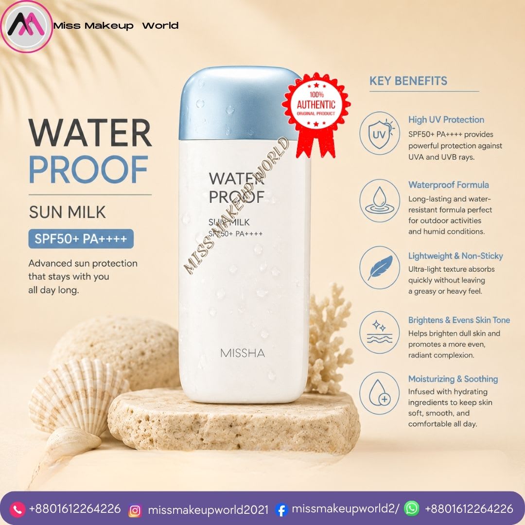 Missha All Around Safe Block Waterproof Sun Milk SPF50+ PA+++ 70ml