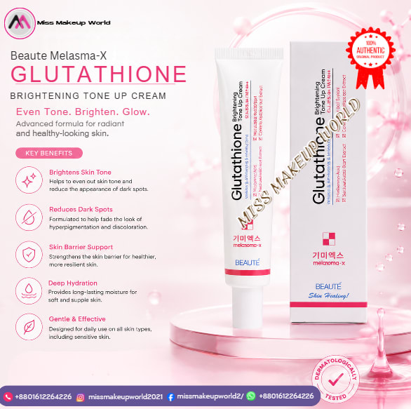 Beaute Melasma-X Glutathione Brightening Tone Up Cream 45 ml