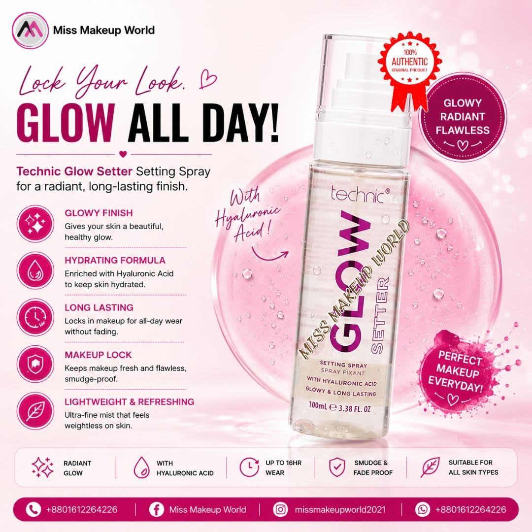 Technic Glow Setter Setting Spray 100ml