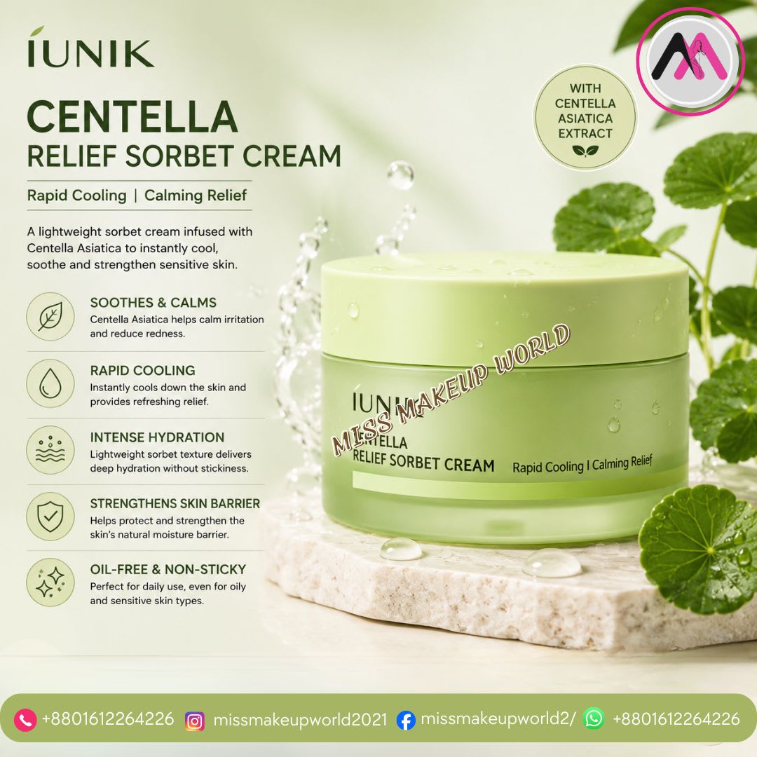 iUNIK Centella Relief Sorbet Cream 50ml