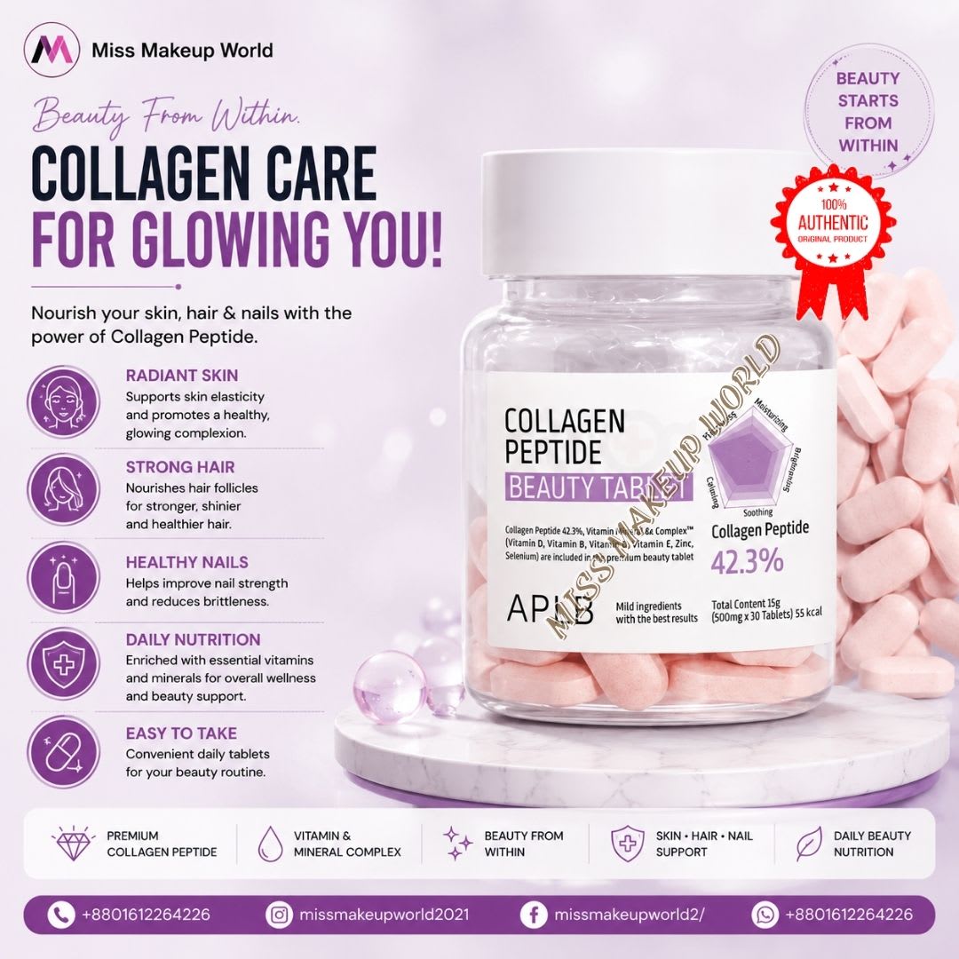 APLB Collagen Peptide Beauty Tablet 500mg Tablets