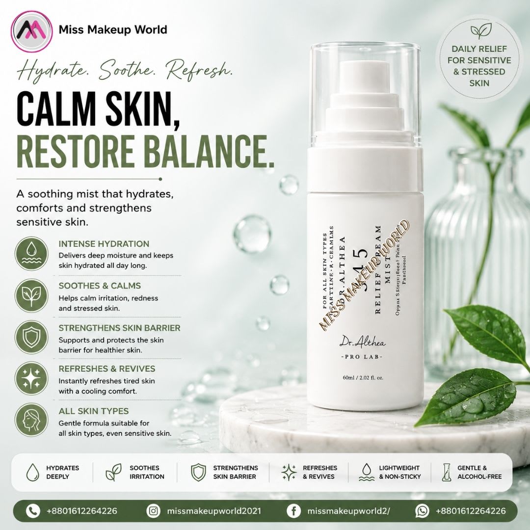 Dr.Althea 345 Relief Cream Mist - 60ml