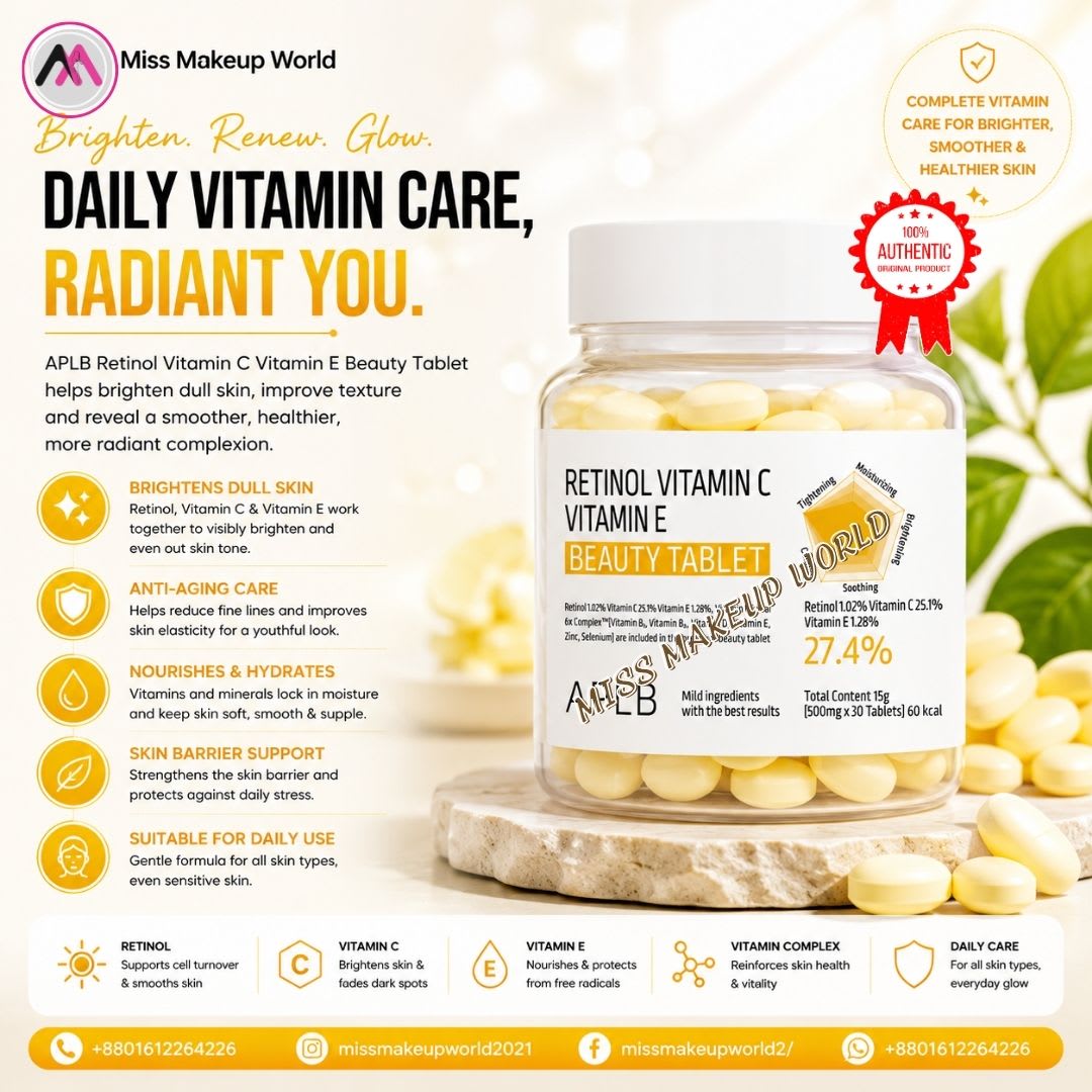 APLB Retinol Vitamin C Vitamin E Beauty Tablet