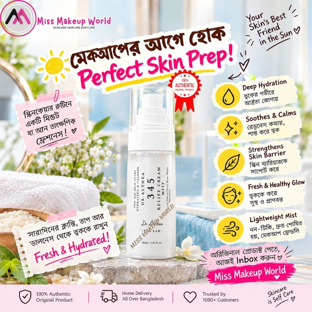 Dr Althea 345 Relief Cream Mist 60ml - image 2