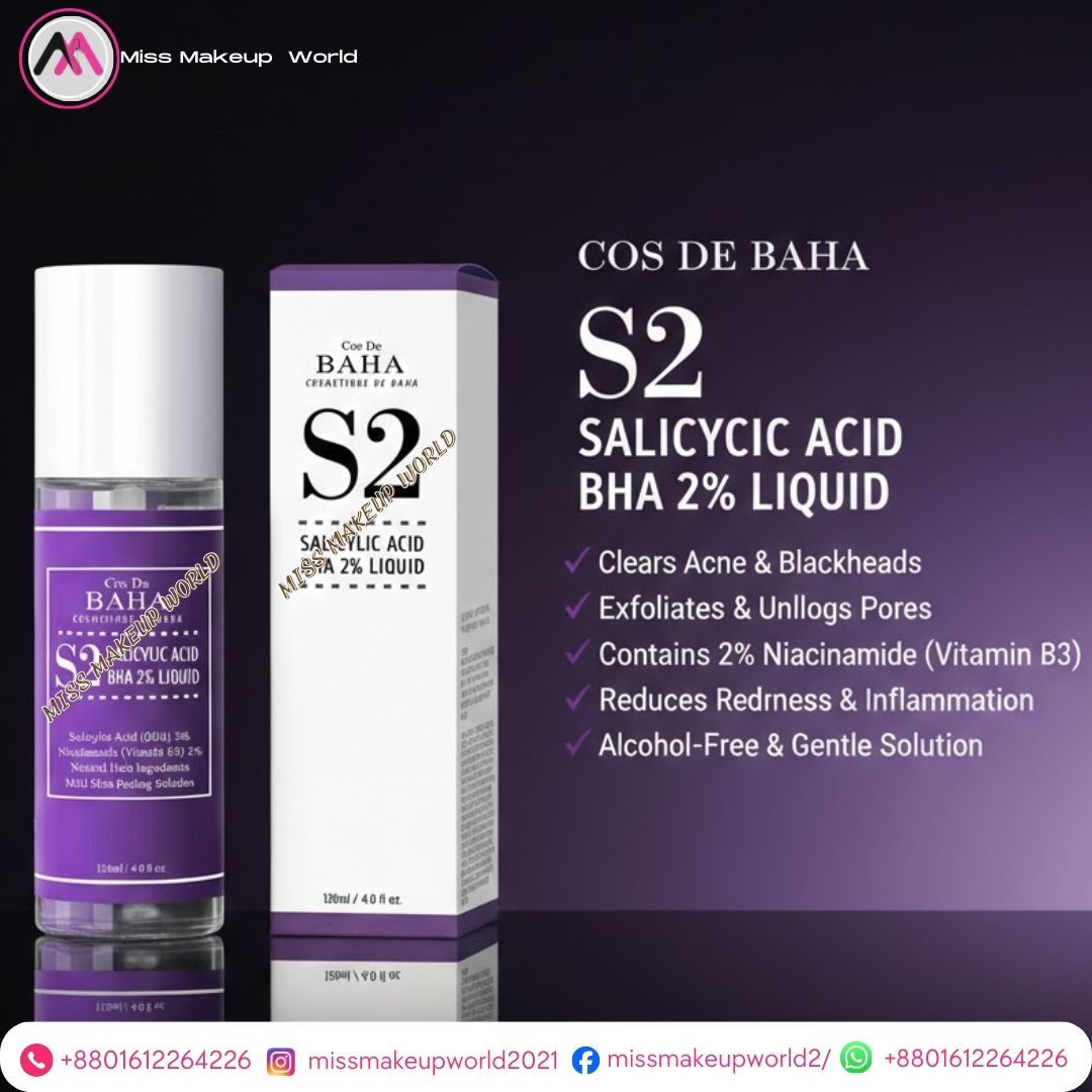 Cos De Baha Salicylic Acid Bha 2 Percent Liquid 