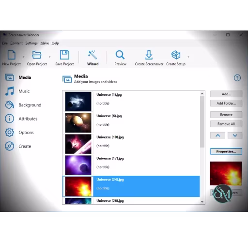 Screensaver Wonder 7.11 - Discount 20% Off
