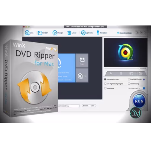 WinX DVD Ripper for Mac 6.9.0 (Lifetime License)