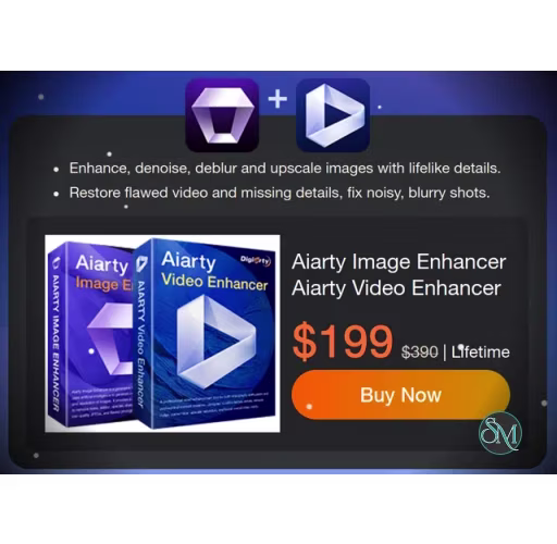 Aiarty Media Enhancer Bundle (Lifetime) - Discount 50% Off