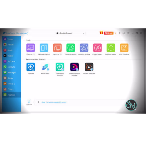 Aiseesoft FoneTrans 9.5.82 for Windows - Discount 20% OFF