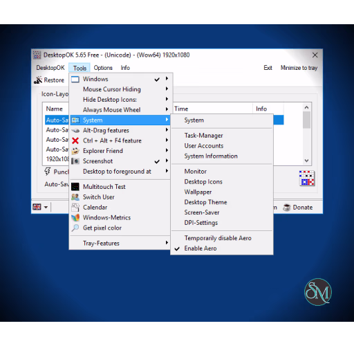 DesktopOK 12.57