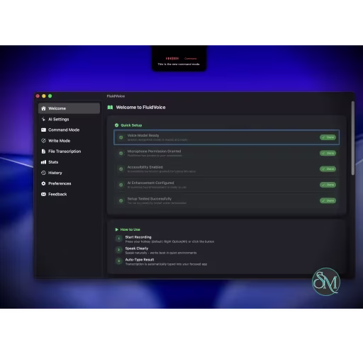 FluidVoice v1.6.1
