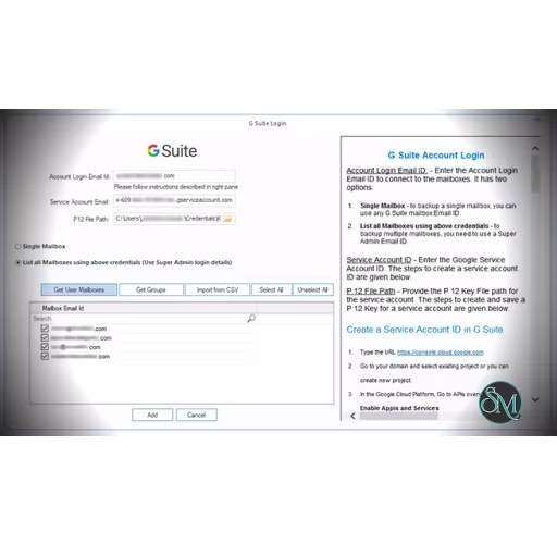Kernel Google Workspace Backup 25.0 (50 Mailboxes) - Discount 45% Off