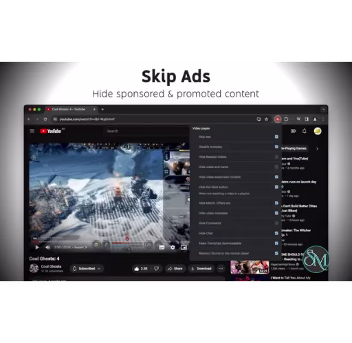 Control Panel for YouTube v1.36.0 Control Panel for YouTube v1.36.0