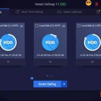 IObit Smart Defrag 11.4.0 PRO (1 year subscription, 3PCs) - Discount 20% OFF