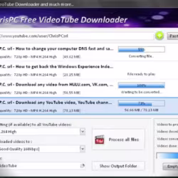 ChrisPC Free VideoTube Downloader 15.26.0529 for Windows