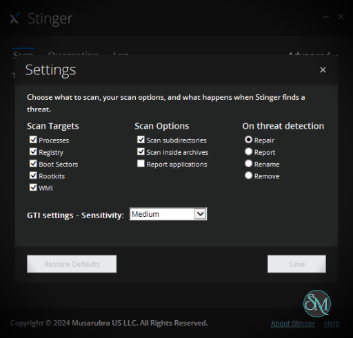 Trellix Stinger (Formerly McAfee Stinger) 13.0.0.582