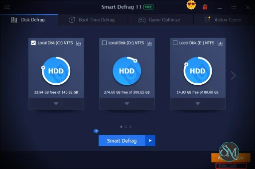 Thumbnail IObit Smart Defrag 11.2.0 PRO (1 year subscription, 3PCs) - Discount 20% OFF