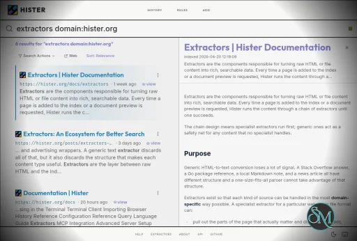 Hister v0.19.0 Hister v0.19.0