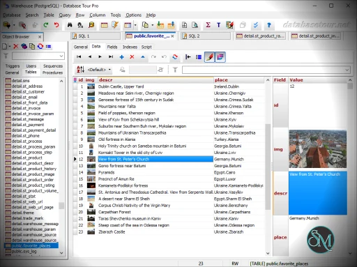 Database Tour 11.7.3.2139 Database Tour 11.7.3.2139