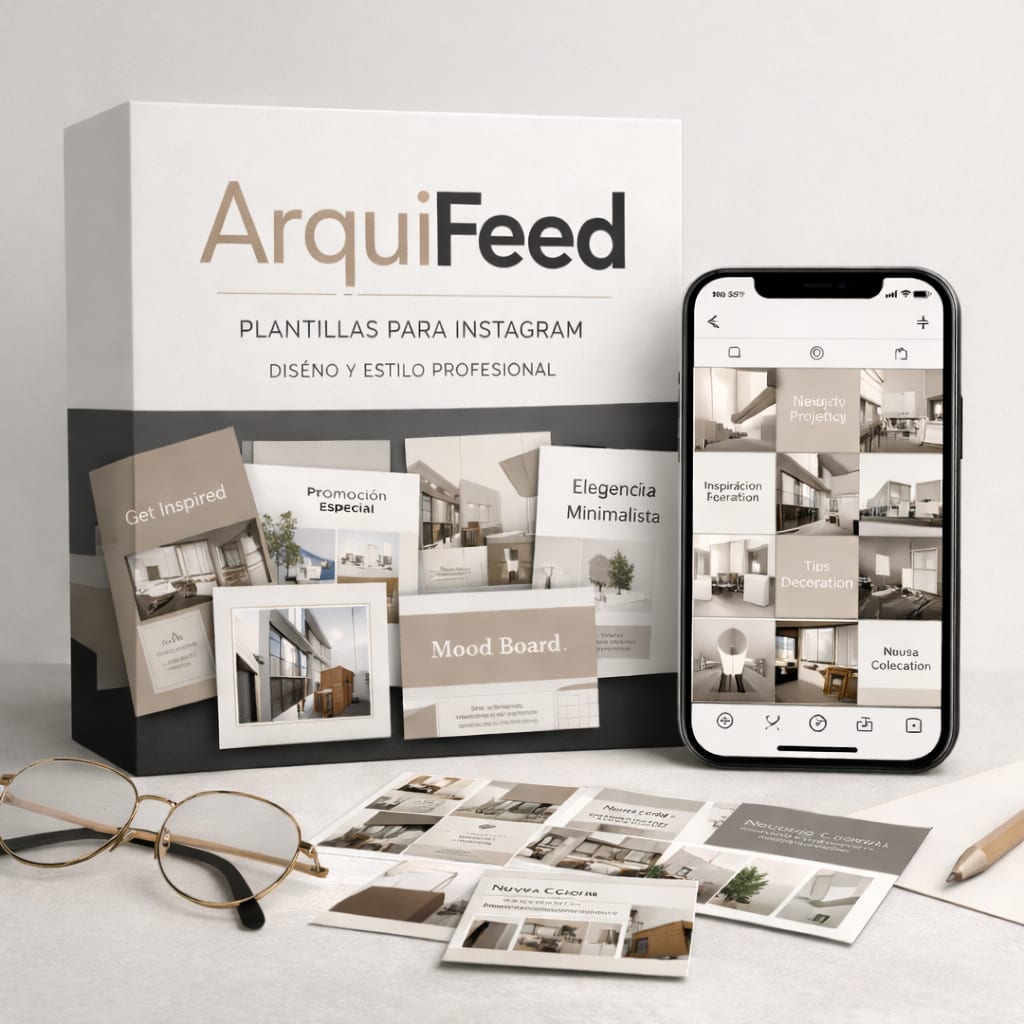 ArquiFeed Mockup Plantillas