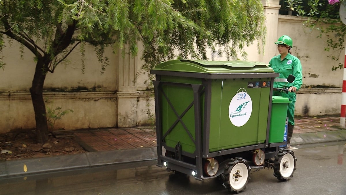 Xe trợ lực điện CyanDuckcải thiện đáng kể điều kiện làm việc cho công nhân môi trường