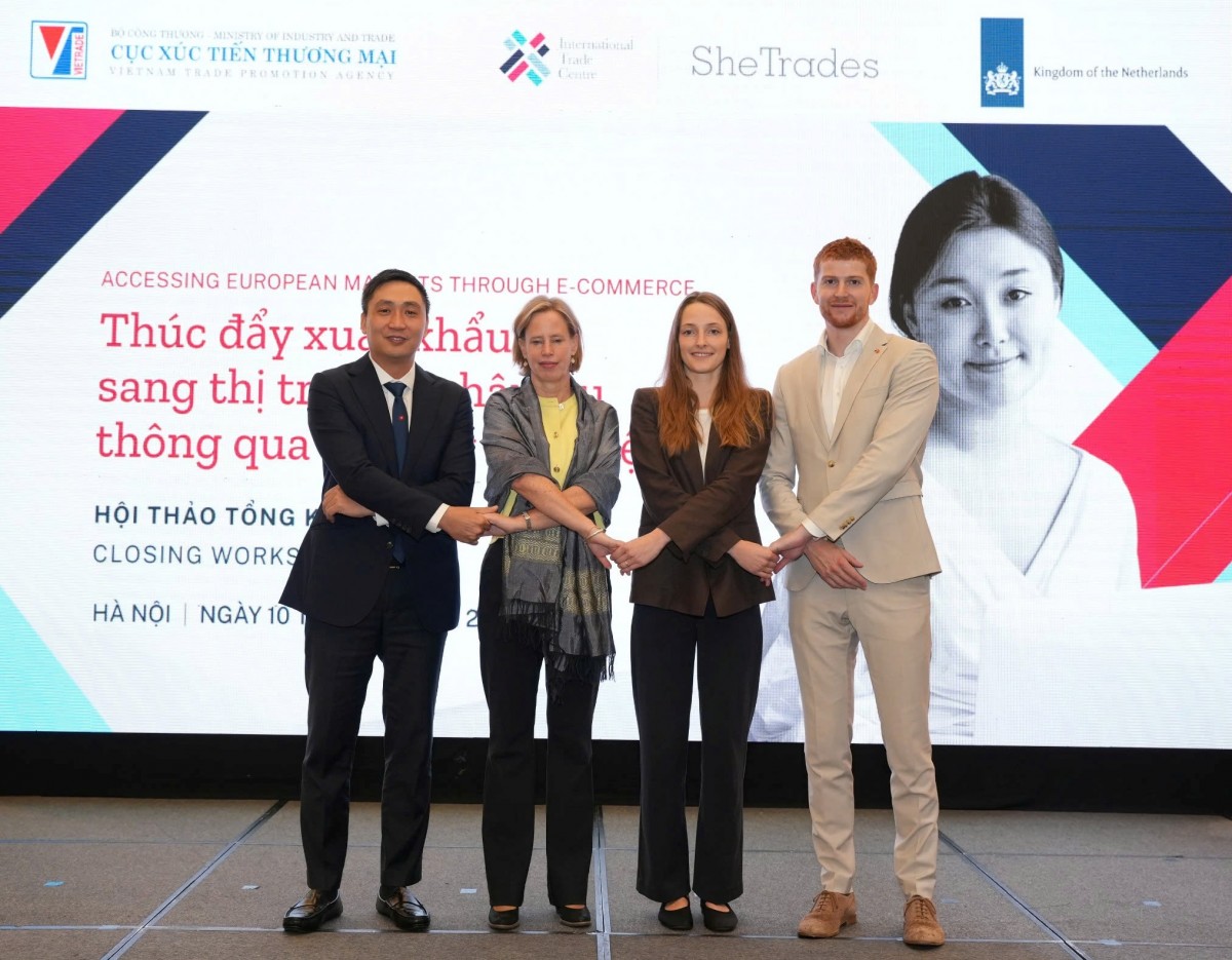 Thúc đẩy xuất khẩu sang thị trường Châu Âu thông qua nền tảng thương mại điện tử