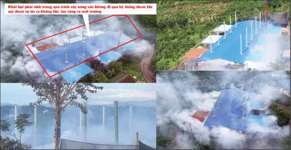Tác động môi trường từ lò sấy nông sản, cơ sở cần hoàn thiện các yêu cầu môi trường để người dân xã Ngọk Réo được an cư, an lành