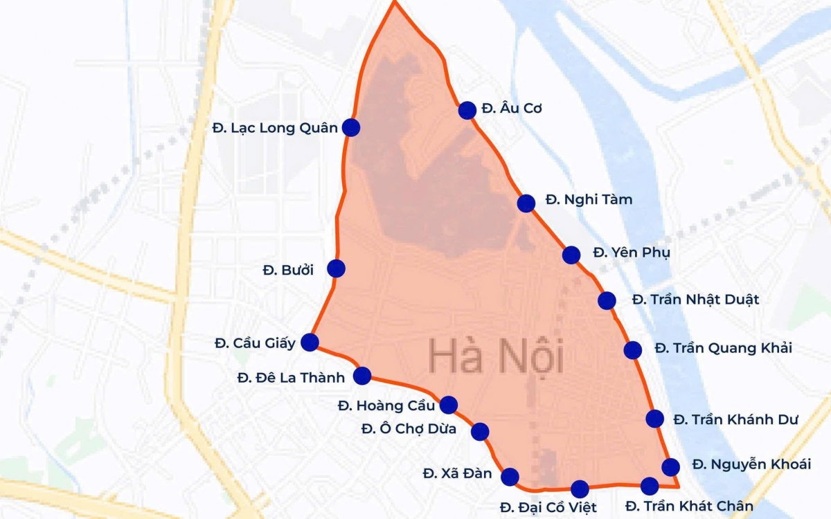 Hà Nội sẽ thí điểm cấm xe xăng trong khu vực vành đai 1 từ 1/7/2026. (Ảnh minh họa)