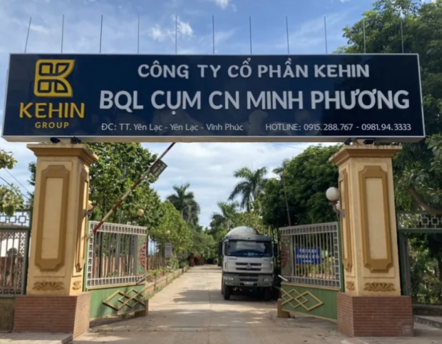 Công ty CP KEHIN bị xử phạt gần 600 triệu đồng do vi phạm các quy định về bảo vệ môi trường tại dự án xây dựng hạ tầng cụm công nghiệp Minh Phương. Công ty CP KEHIN bị xử phạt gần 600 triệu đồng do vi phạm các quy định về bảo vệ môi trường tại dự án xây dựng hạ tầng cụm công nghiệp Minh Phương.